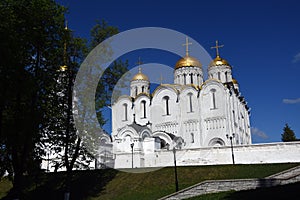 Assumption cathedral in Vladimir city, Russia.