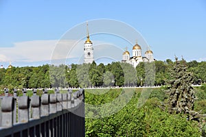 Assumption cathedral in Vladimir city, Russia.