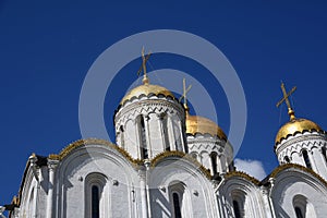 Assumption cathedral in Vladimir city, Russia.