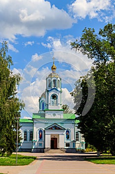 Assumption church in Myrhorod, Ukraine