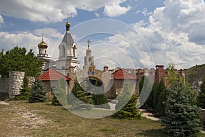 The Assumption church near the cave monastery in Butuceni.