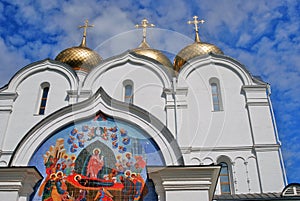 Assumption Church in Yaroslavl, Russia.