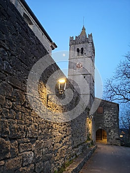 Assumption of Mary Church / Hum, Istria, Croatia