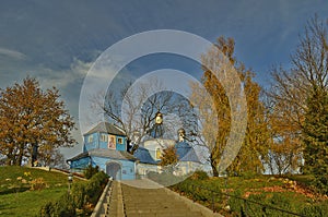 The Assumption Monastery is an Orthodox male monastery Ukrainian. photo