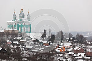 Assumption (Uspensky) cathedral. Smolenk. Russia.