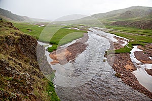 Assy plateau in Kazakstan