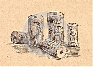 Assyrian cylinders