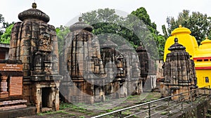 Asta Shambhu Temples, Bhubaneswar, Odisha, India. photo