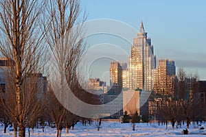 Astana cityscape. Astana is the capital of Kazakhstan.