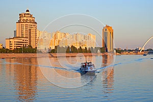 Astana cityscape. Astana is the capital of Kazakhstan.