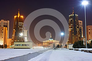 Astana cityscape. Astana is the capital of Kazakhstan.