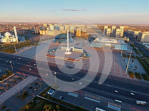 Astana cityscape. Astana is the capital of Kazakhstan.