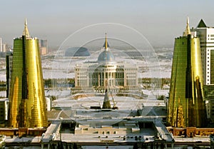 Astana modern capital of Kazakhstan photo