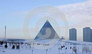 Astana.Palace of Peace and Harmony