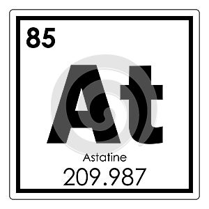 Astatine chemical element
