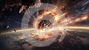 Asteroid Impact On Earth