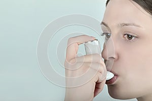 Asthma inhaler II photo