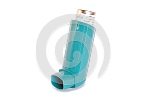 Asthma inhaler photo