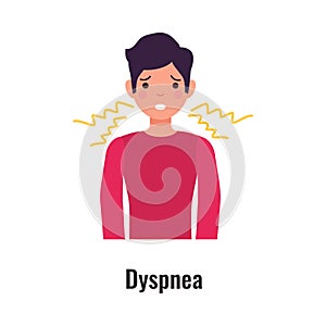 Asthma Symptom Illustration