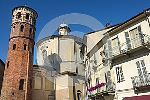 Asti, red tower