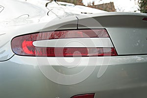 Aston Martin Vantage English Grand Tourer sports car back light