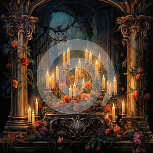 Astonishing Wallpaper: Candlelit Covenants