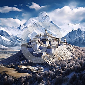 Astonishing Wallpaper - Mountaintop Monastery