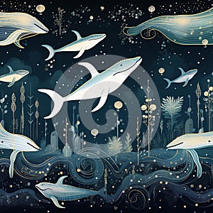 Astonishing wallpaper Narwhal Navigators