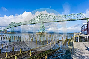 Astoria-Megler Bride And Pilings 4