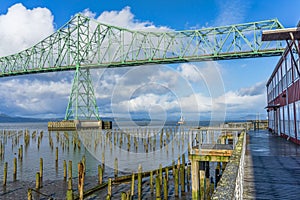 Astoria-Megler Bride And Pilings 7