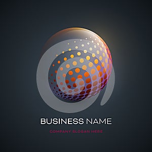 Astract sphere design