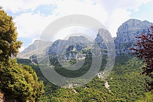 Astraka peak of Mount Tymfi Epirus