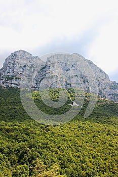 Astraka peak of Mount Tymfi Epirus