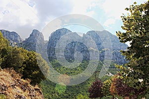 Astraka peak of Mount Tymfi Epirus