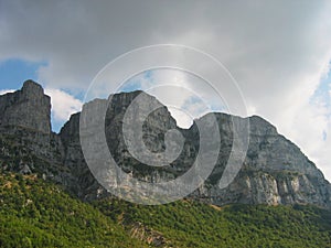 Astraka peak Zagorochoria Epirus region Greece