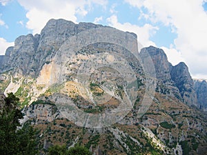 Astraka peak Zagorochoria Epirus region Greece