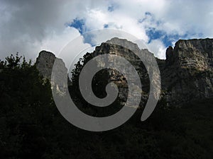 Astraka peak Zagorochoria Epirus region Greece