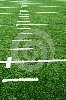 Astro turf football field photo