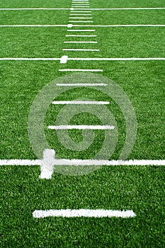 Astro turf football field photo