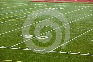 An Astro Turf Football Field