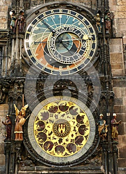 Astrological Clock Tower, Old Tower Square, Prague, Czech Republic