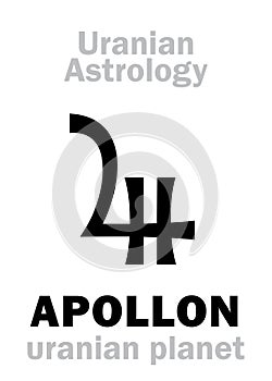 Astrology: APOLLON (uranian planet) photo