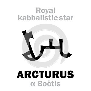 Astrology: ARCTURUS (The Royal Behenian kabbalistic star) photo