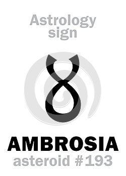 Astrology: asteroid AMBROSIA