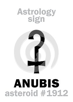 Astrology: asteroid ANUBIS