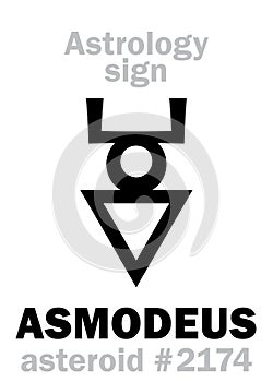 Astrology: asteroid ASMODEUS