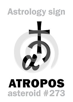 Astrology: asteroid ATROPOS