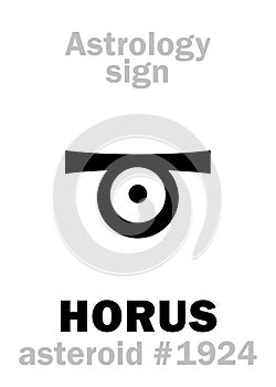 Astrology: asteroid HORUS