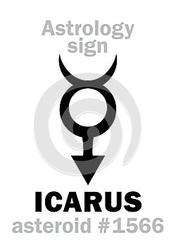 Astrology: asteroid ICARUS