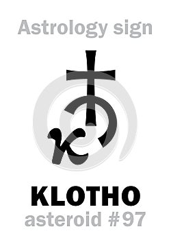 Astrology: asteroid KLOTHO